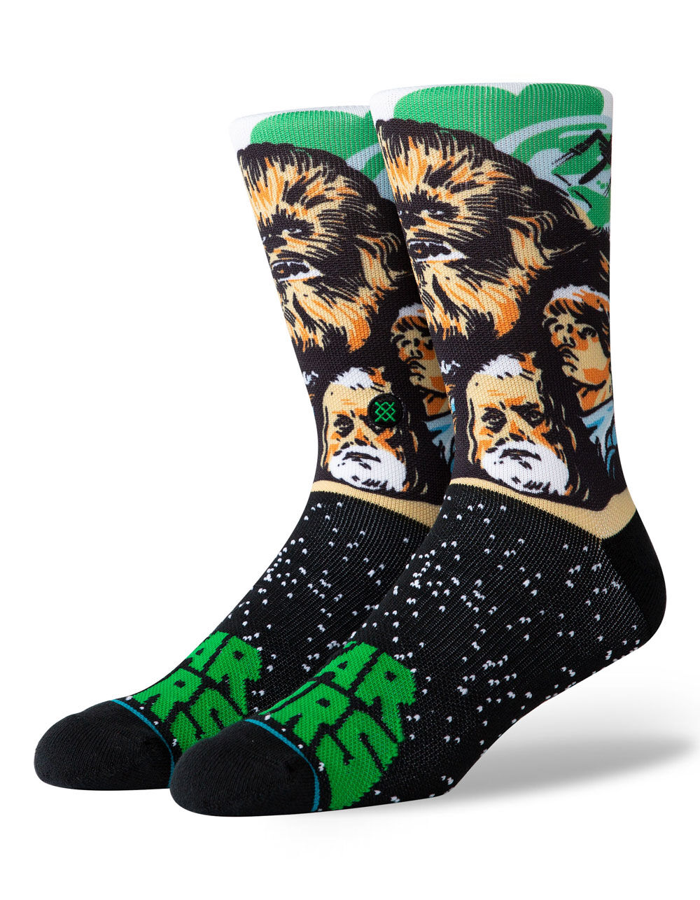 STANCE Star Wars Chewbacca Mens Crew Socks image number 0