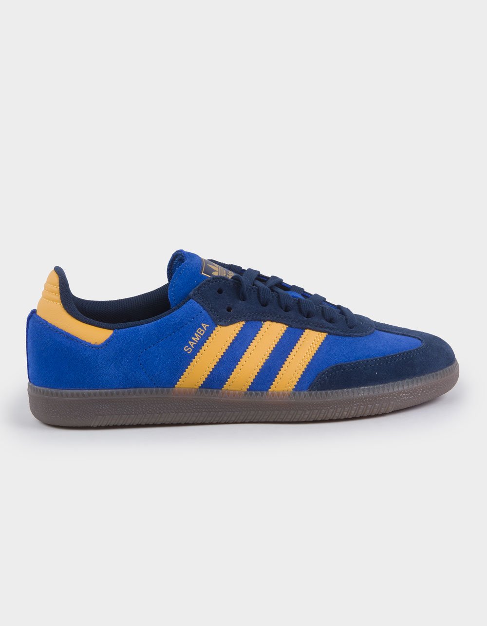 ADIDAS Samba ADV Shoes - NAVY/YELLOW
