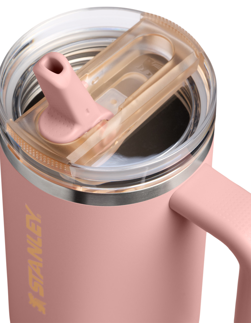 STANLEY 30 oz The Quencher ProTour Flip Straw Tumbler - PEACH ROSE
