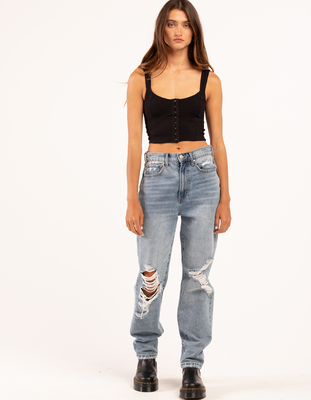 RSQ Womens 90s Jeans - LIGHT WASH