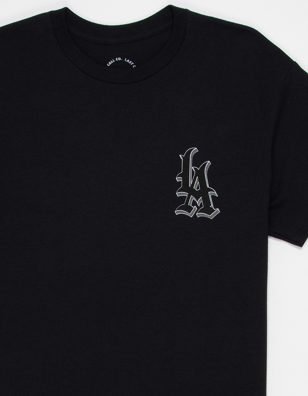 LAST CALL CO. LA Palms Mens Tee - BLACK