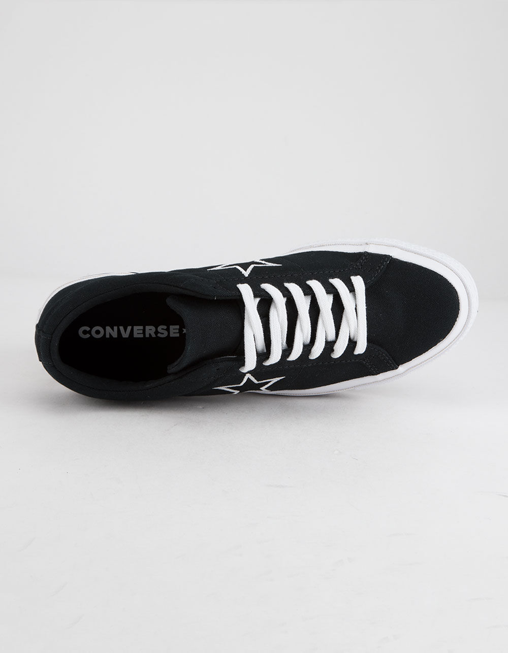 CONVERSE One Star Ox Black & White Low Top Shoes image number 2