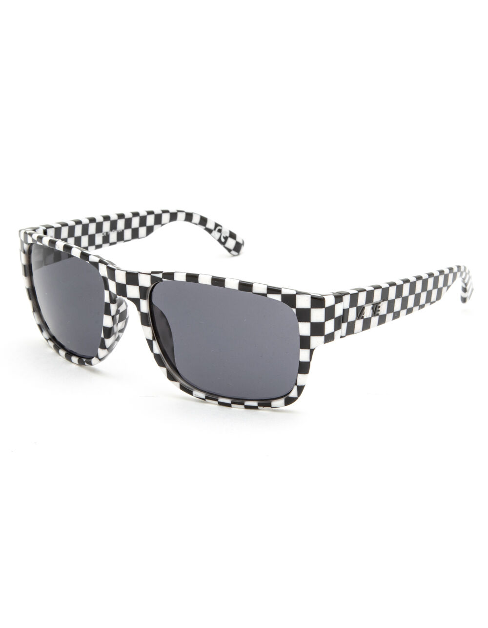 VANS Darr Wrap Checkered Sunglasses - BLK/WHT | Tillys
