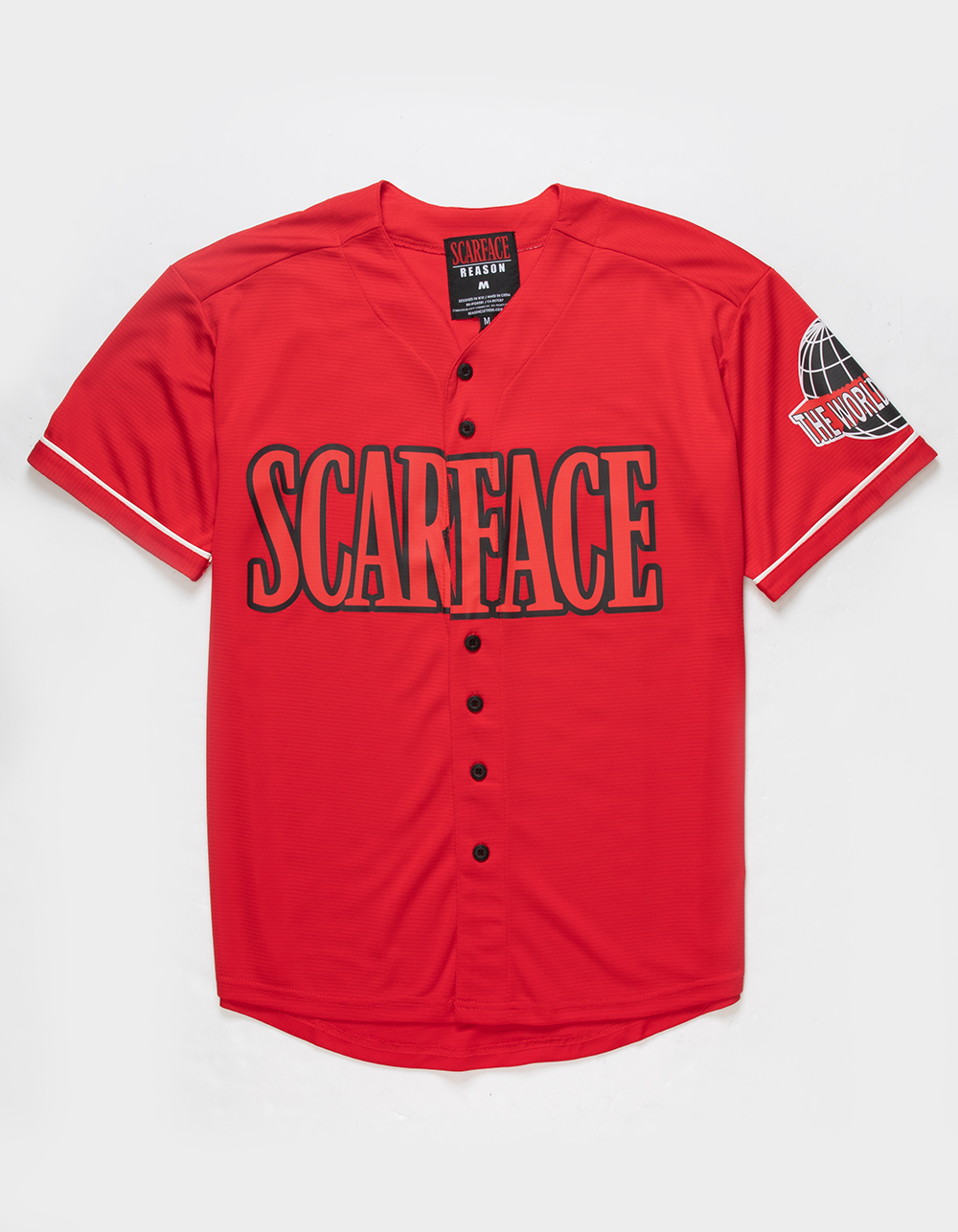 SCARFACE Mens Jersey RED Tillys