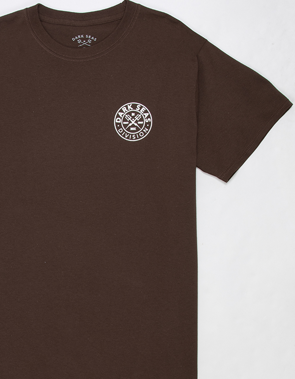 DARK SEAS Moniker Mens Tee - CHOCOLATE