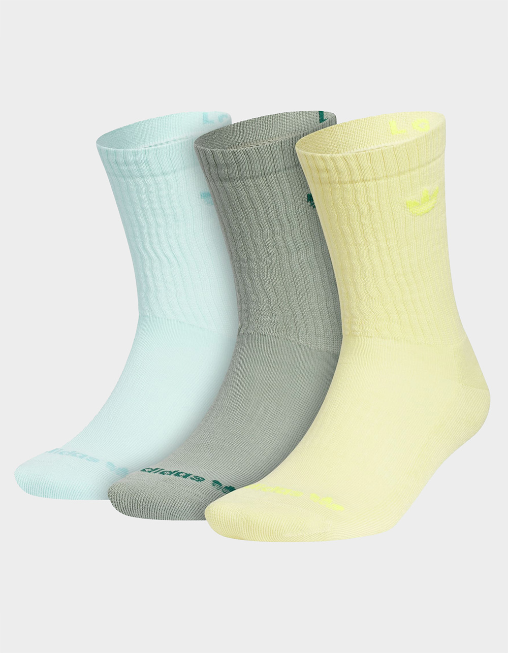 ADIDAS Originals Trefoil 2.0 3-Pack Crew Socks - MULTI