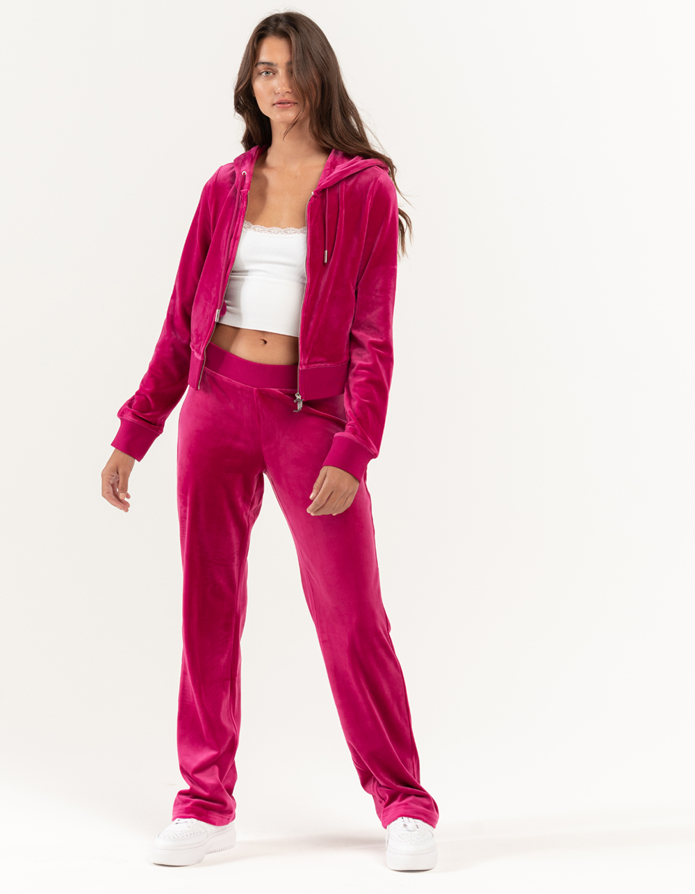 JUICY COUTURE OG Bling Womens Pants - RASPBERRY | Tillys