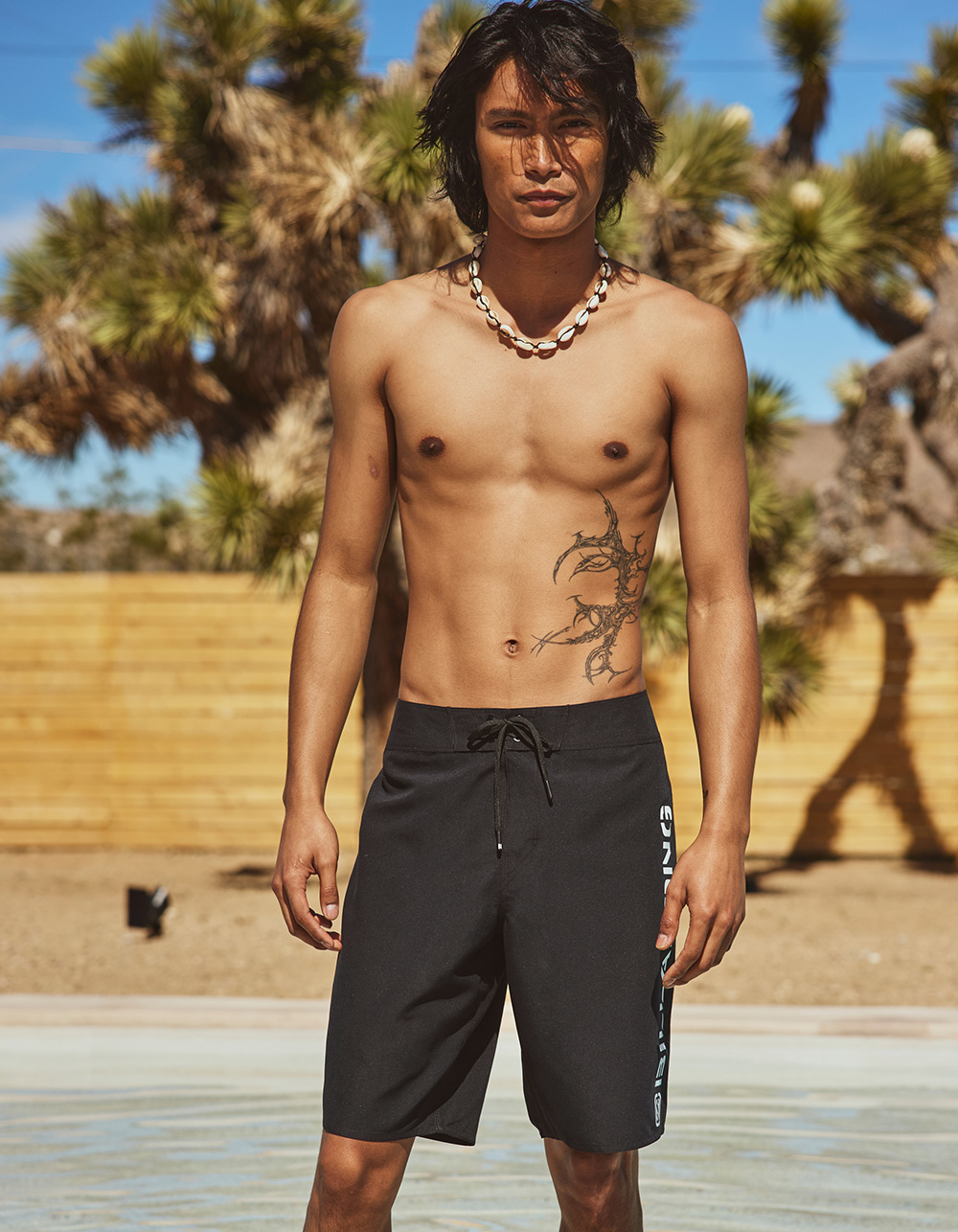 BILLABONG Throwback Mens 21" Boardshorts - WASHED BLACK