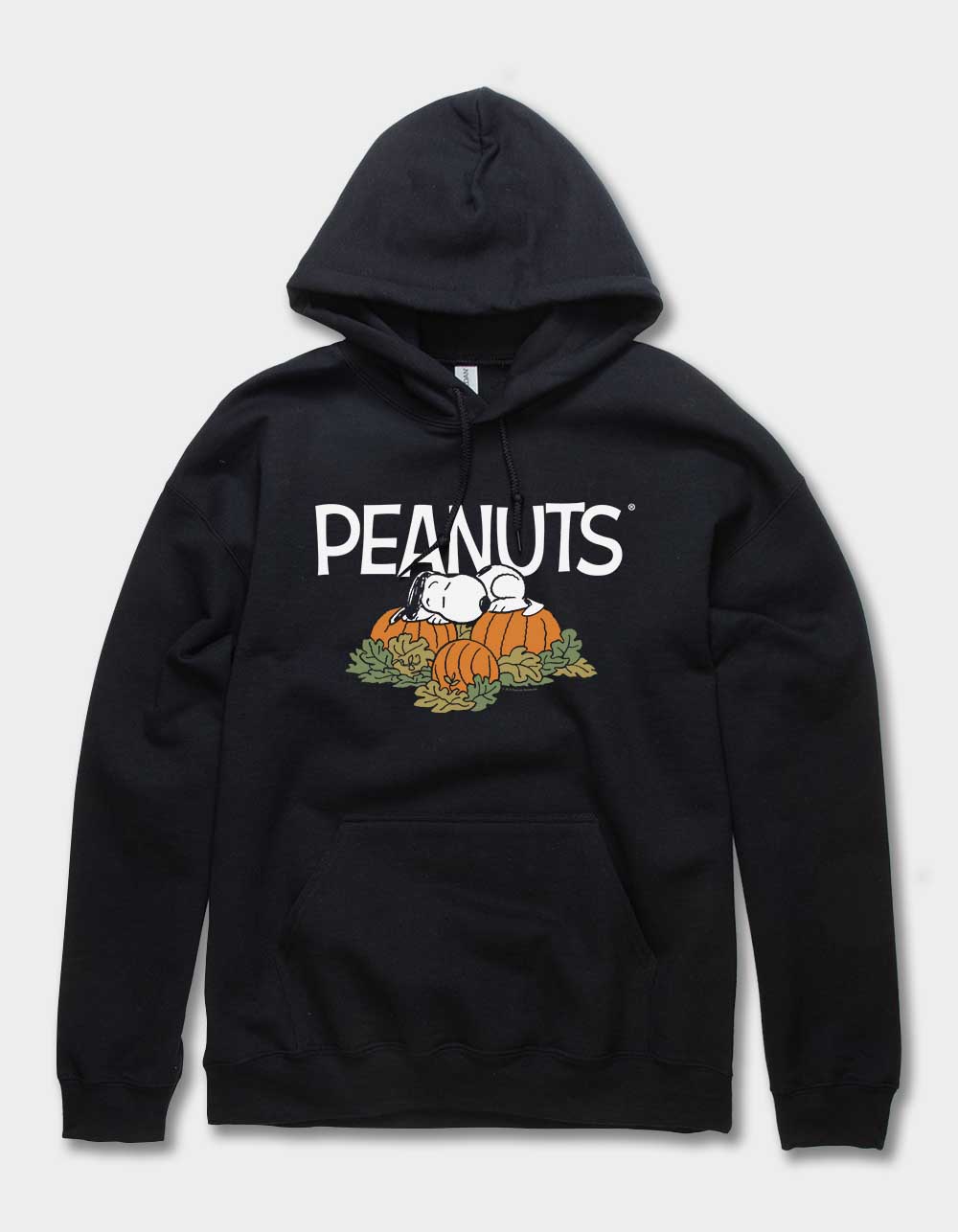 PEANUTS Pumpkin Nap Unisex Hoodie - BLACK