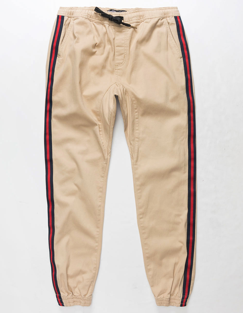 BROOKLYN CLOTH Side Taping Mens Jogger Pants image number 3