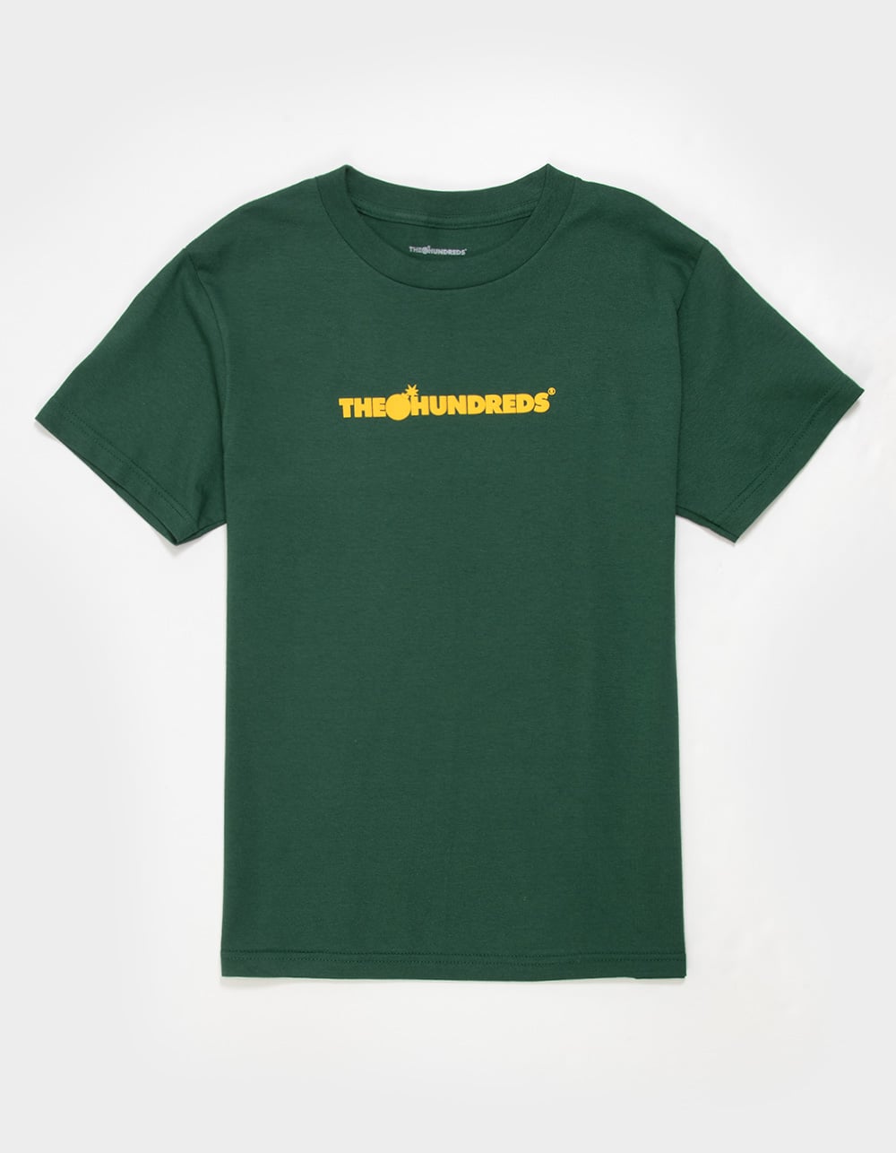 THE HUNDREDS Bar Logo Mens Tee - FOREST