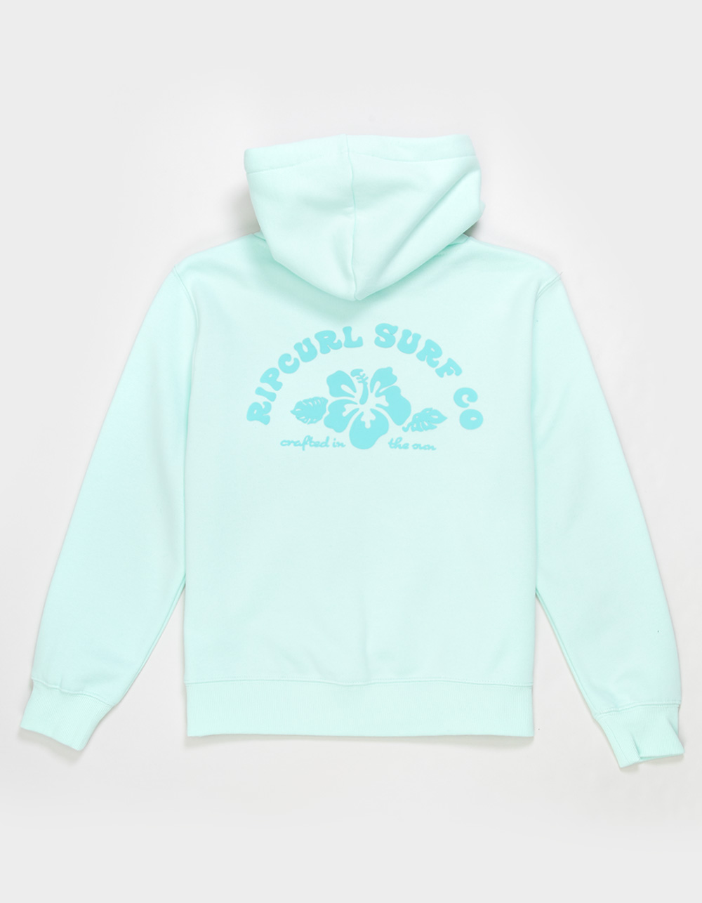 RIP CURL Hibiscus Logo Girls Hoodie - MINT