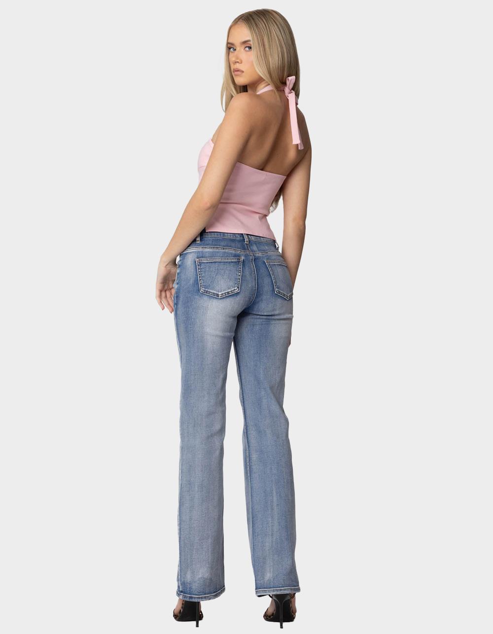 EDIKTED Dara Halter Top - PINK