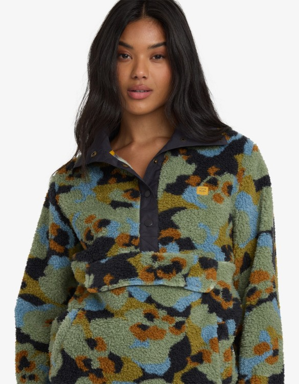 BILLABONG Switchback Womens Mock Neck Sweatshirt - MULTI