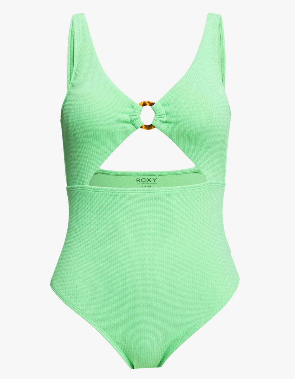 ROXY Color Jam Womens One Piece Swimsuit GREEN Tillys