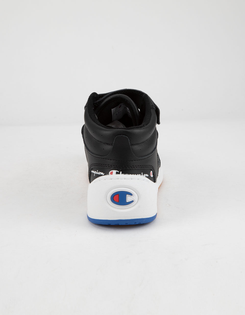 CHAMPION Super C Court Leather Print Black Womens Shoes image number 3