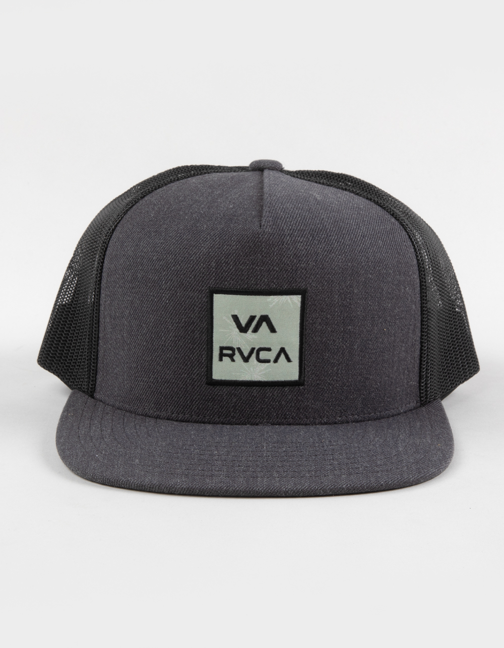 RVCA VA ATW Print Trucker Hat - CHARCOAL