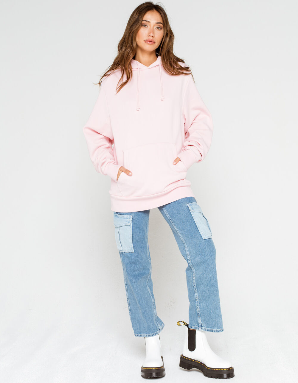 MADE Womens Pink Hoodie Sweatshirt - PINK | Tillys