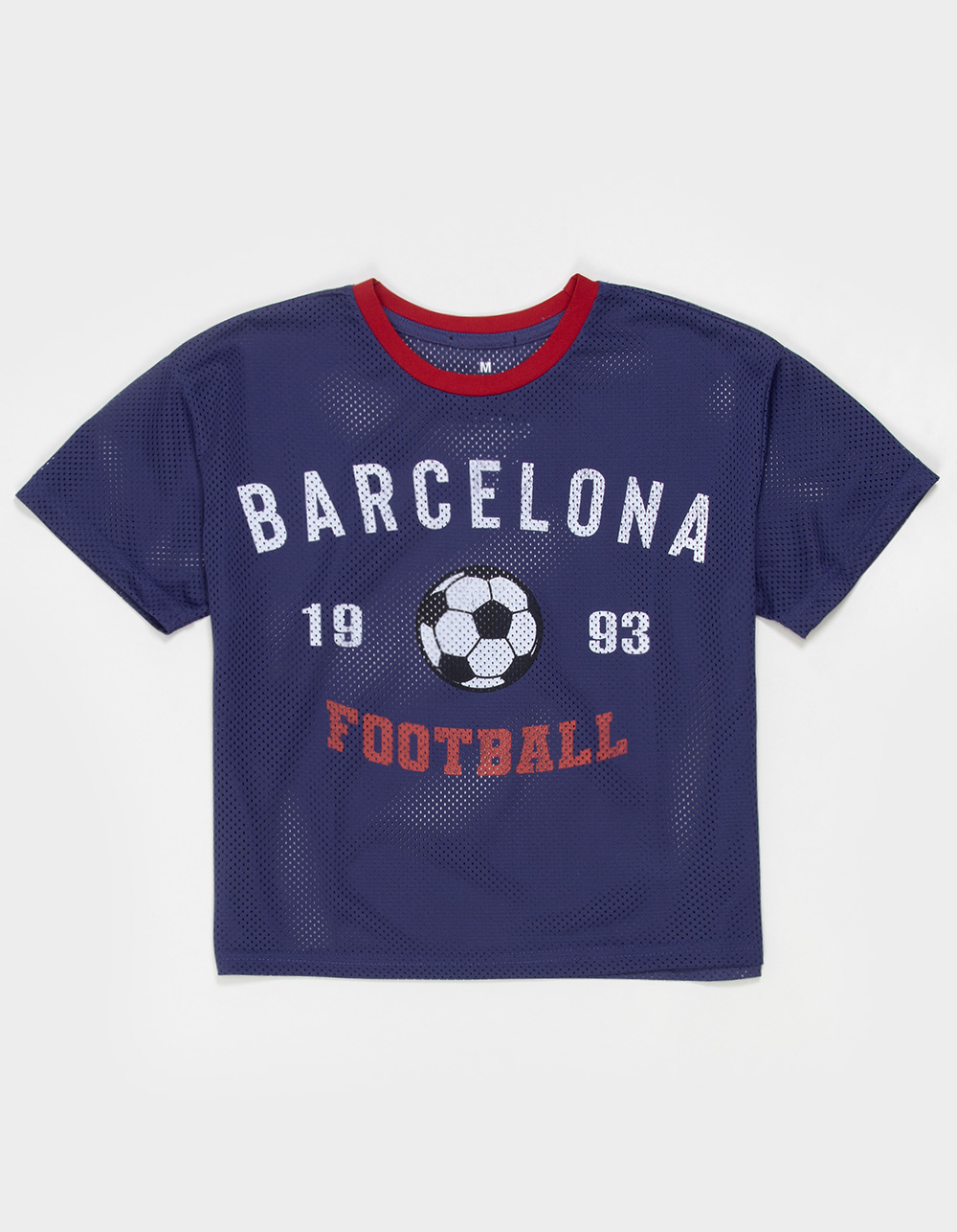 GOODIE TWO SLEEVES Barcelona Girls Mesh Jersey - NAVY