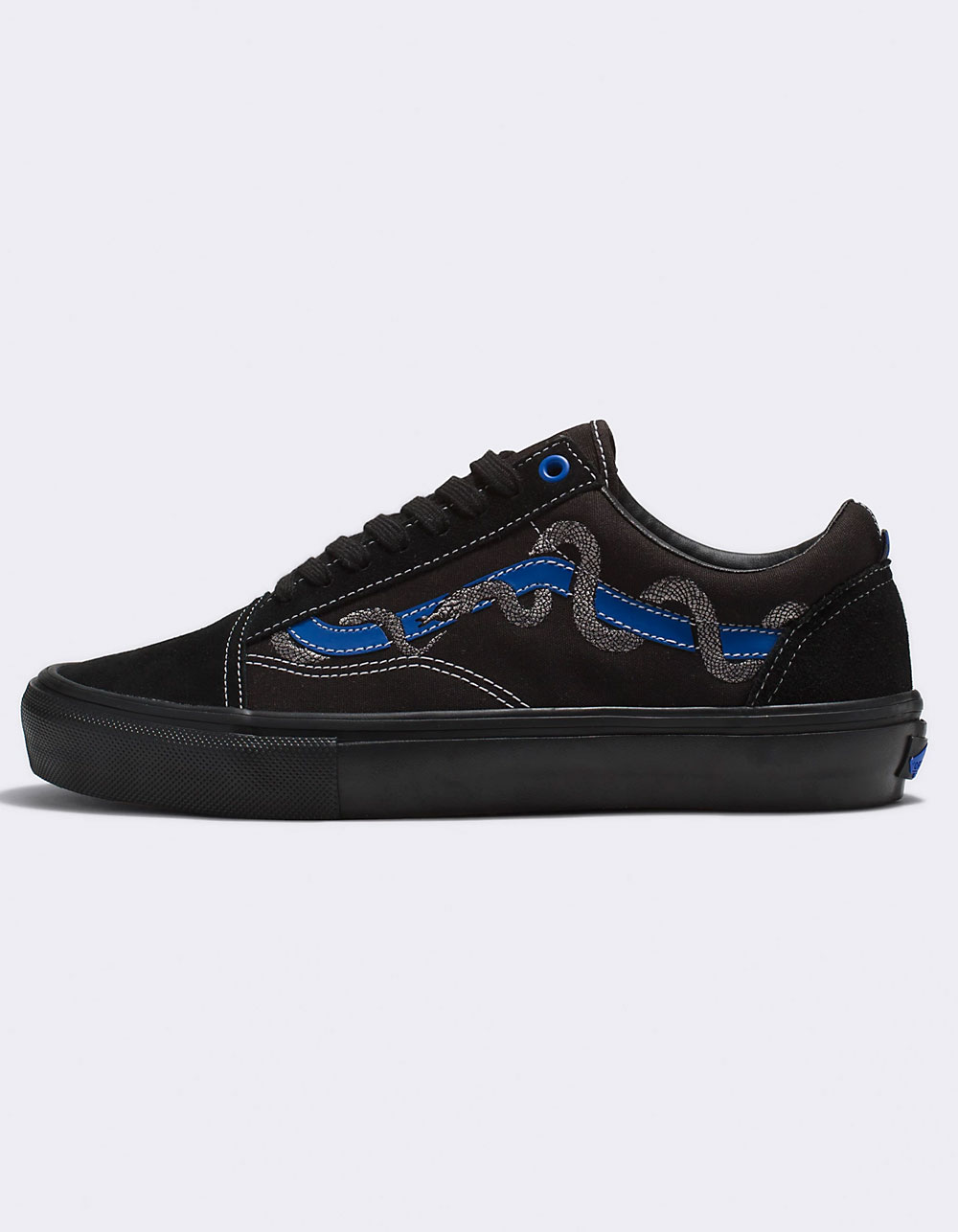 VANS x Breana Geering Skate Old Skool Mens Shoes BLK/BLUE Tillys