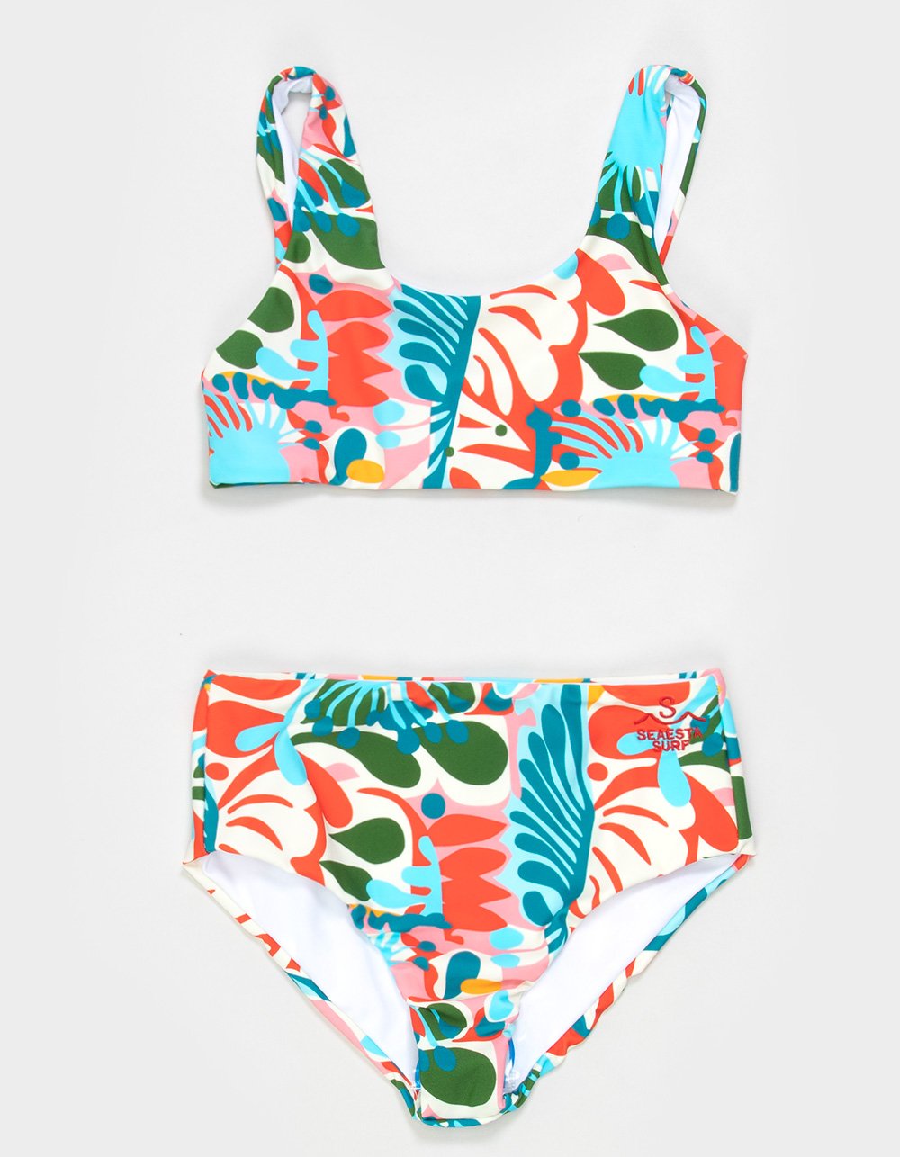 SEAESTA SURF Helloha Girls Bralette Bikini Set - MULTI