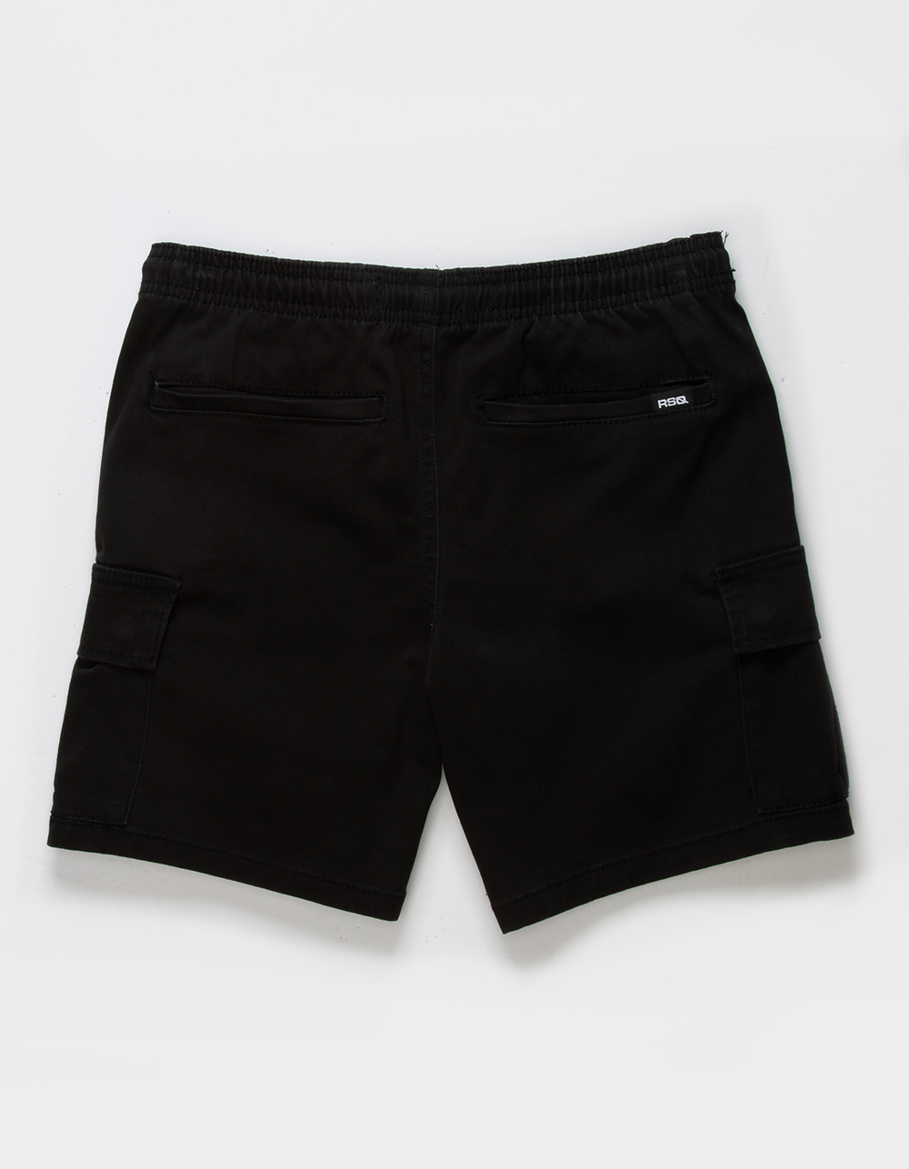 RSQ Boys Pull On Cargo Shorts - BLACK