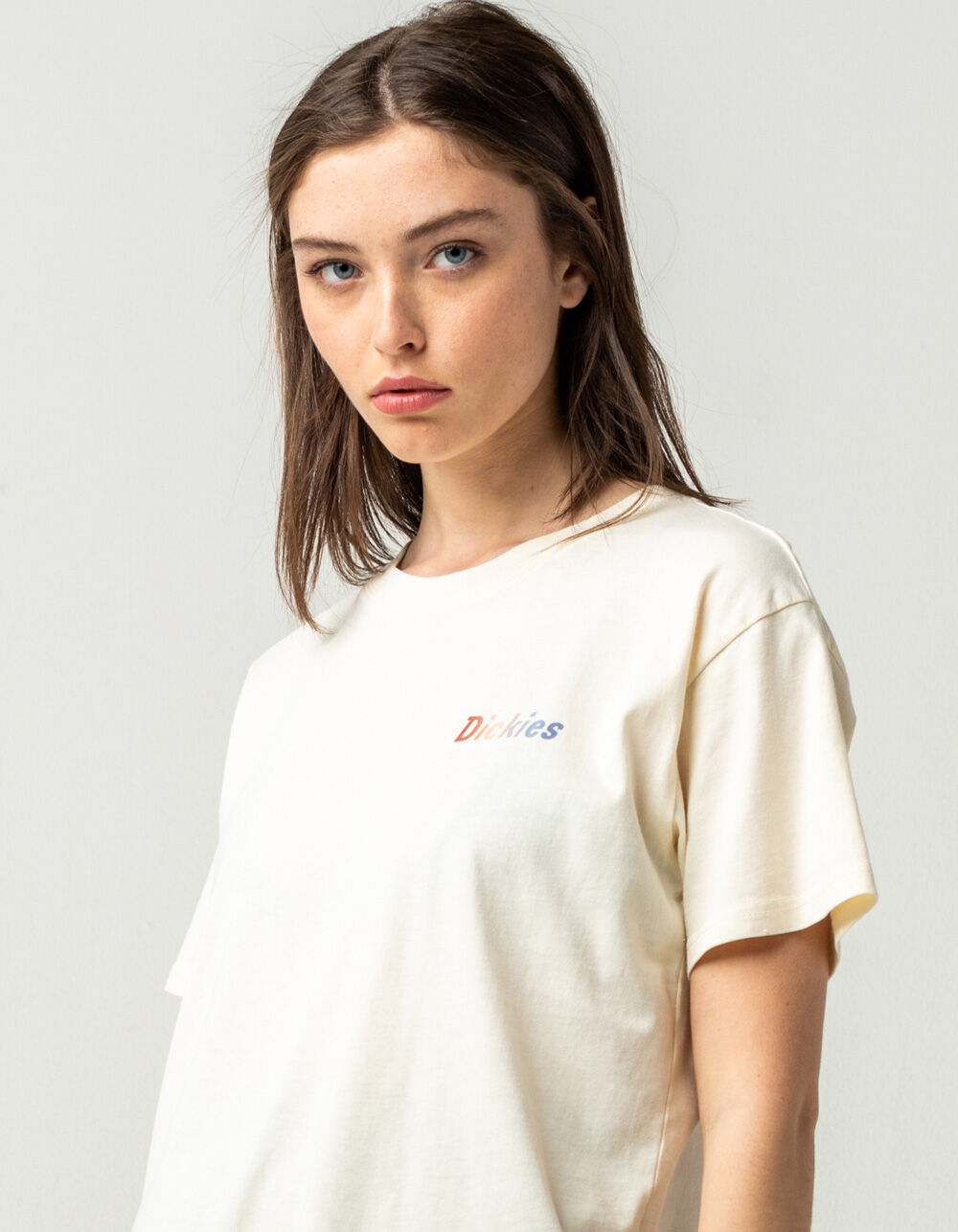 DICKIES Gradient RCTA Womens Boyfriend Tee OFF WHITE Tillys