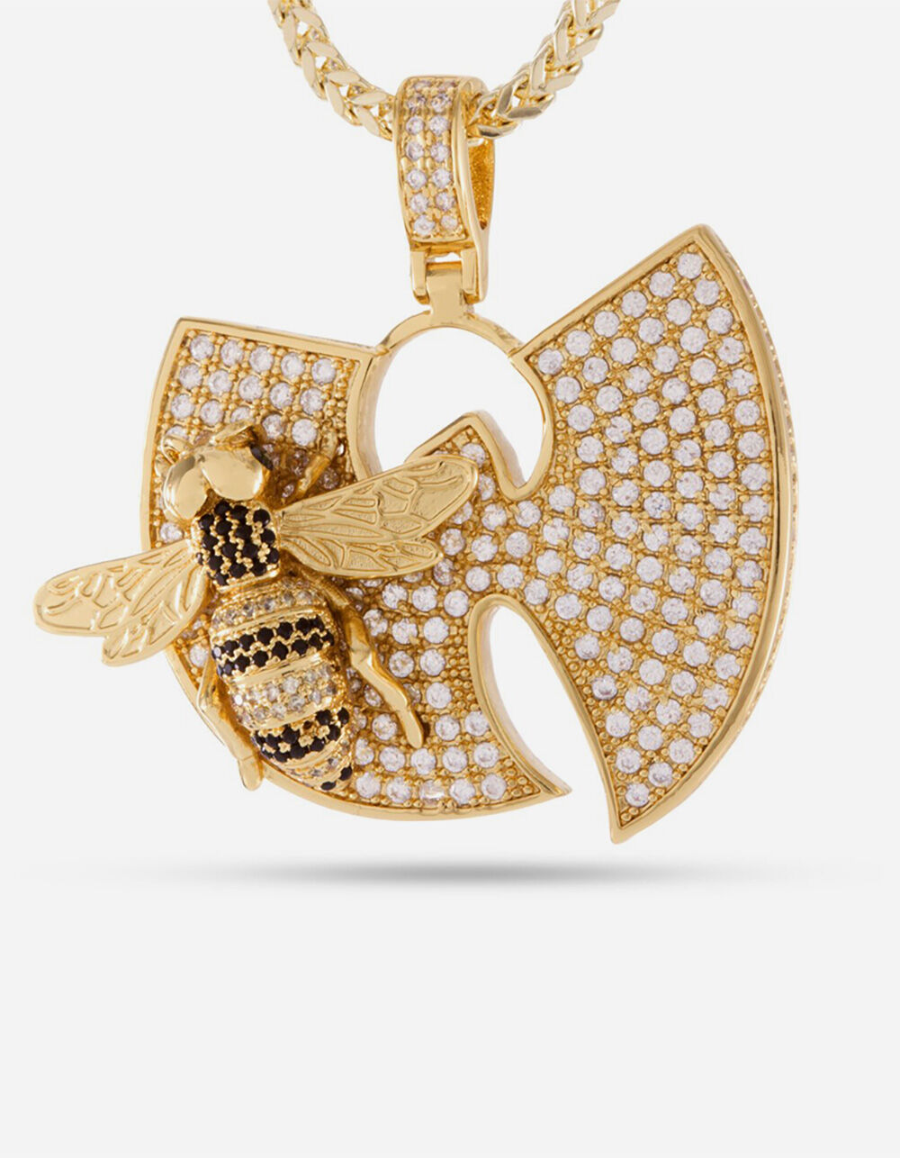 KING ICE x Wu-Tang 14K The Killa Beez Necklace - GOLD | Tillys