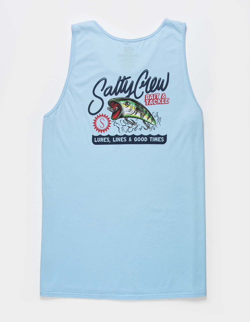 SALTY CREW Castoff Mens Tank Top - LIGHT BLUE