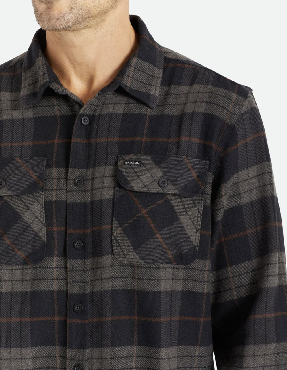 Brixton Bowery Men's Jacket - Red/Black