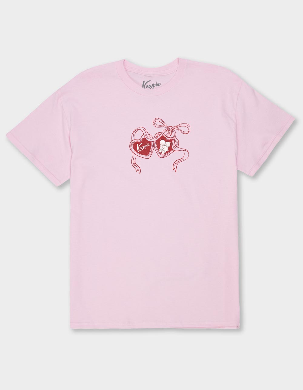 KEWPIE Locket Unisex Tee - LIGHT PINK