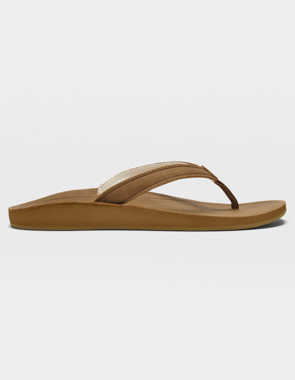 OLUKAI Southshore Womens Flip Flops - TOFFEE