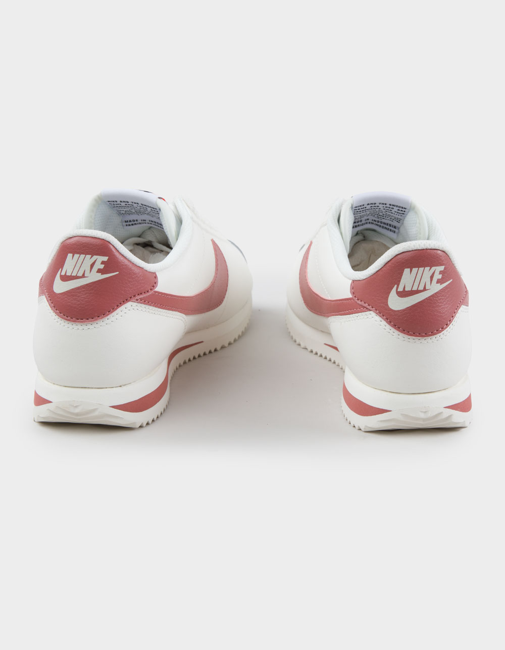 NIKE Cortez Womens Shoes - WHITE/RUST