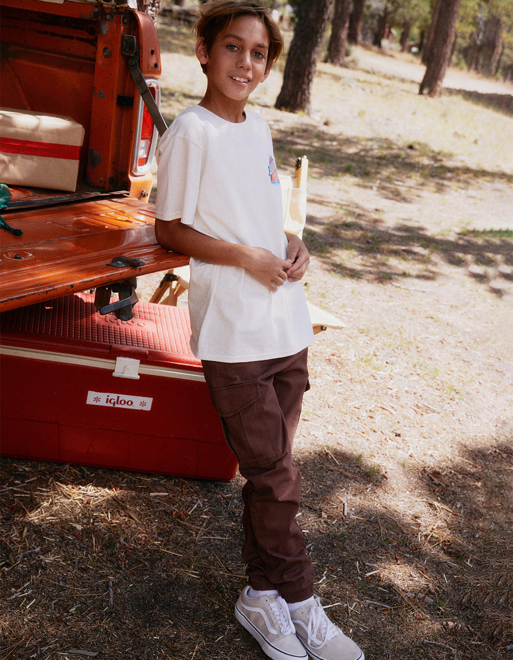 RSQ Boys Twill Cargo Jogger Pants