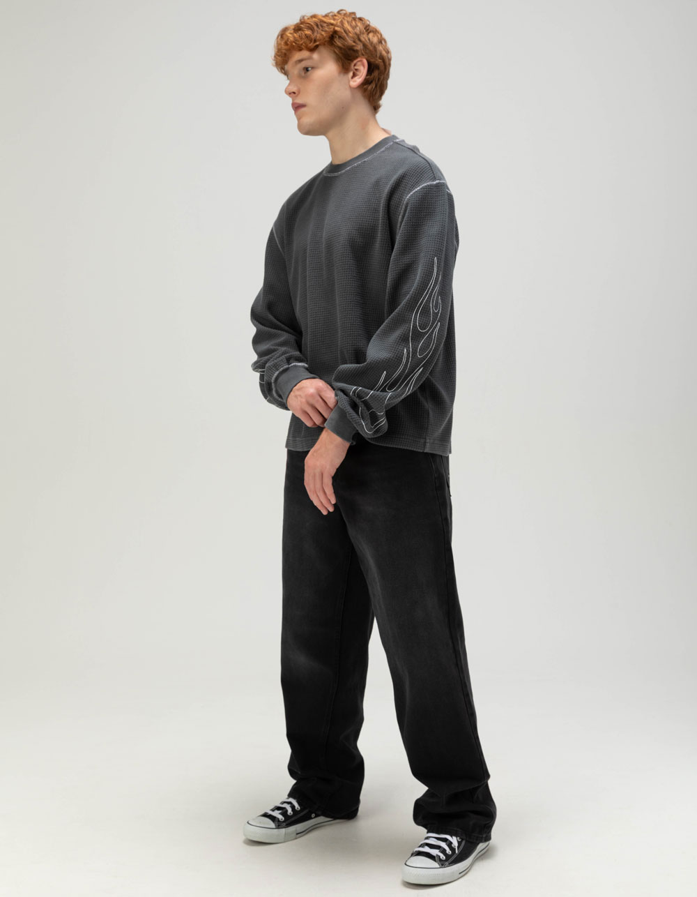 RSQ Mens Printed Thermal - GRAY