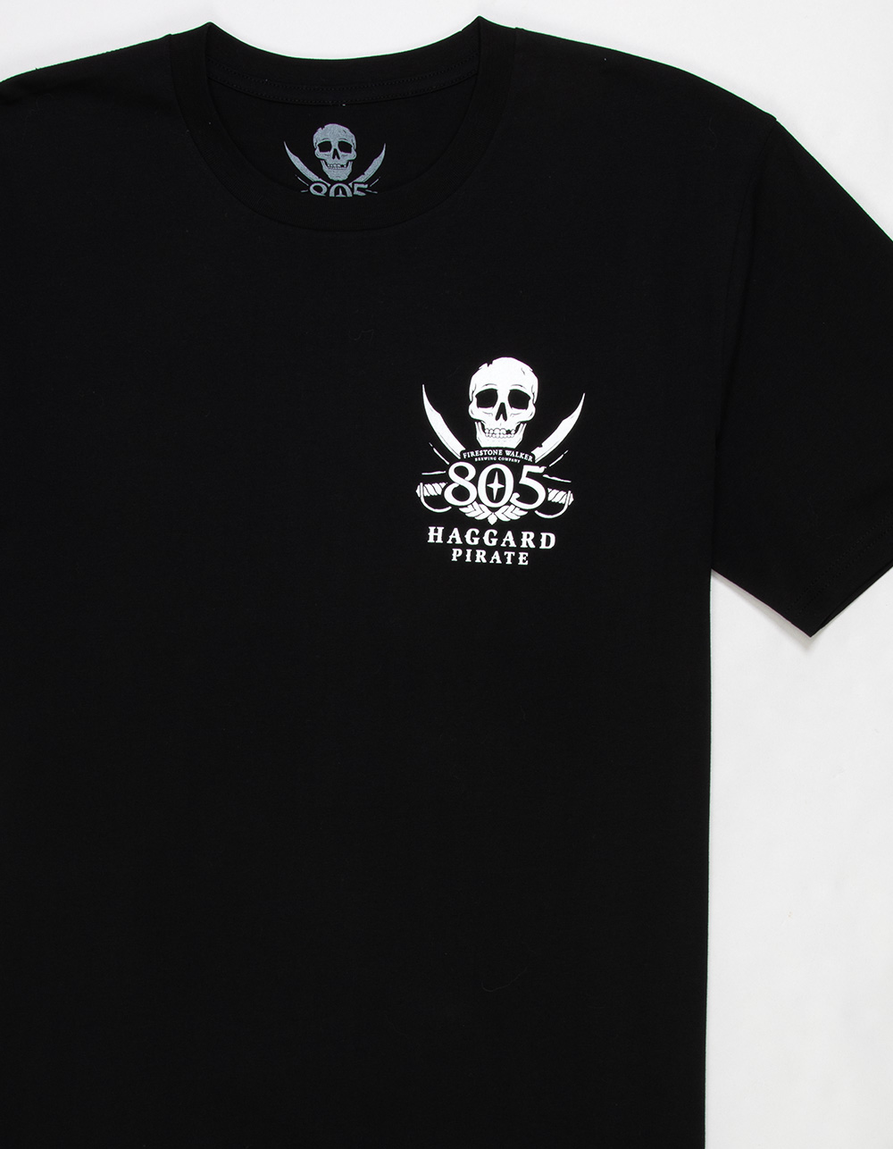 HAGGARD PIRATE x 805 Costa Nights Mens Tee - BLACK