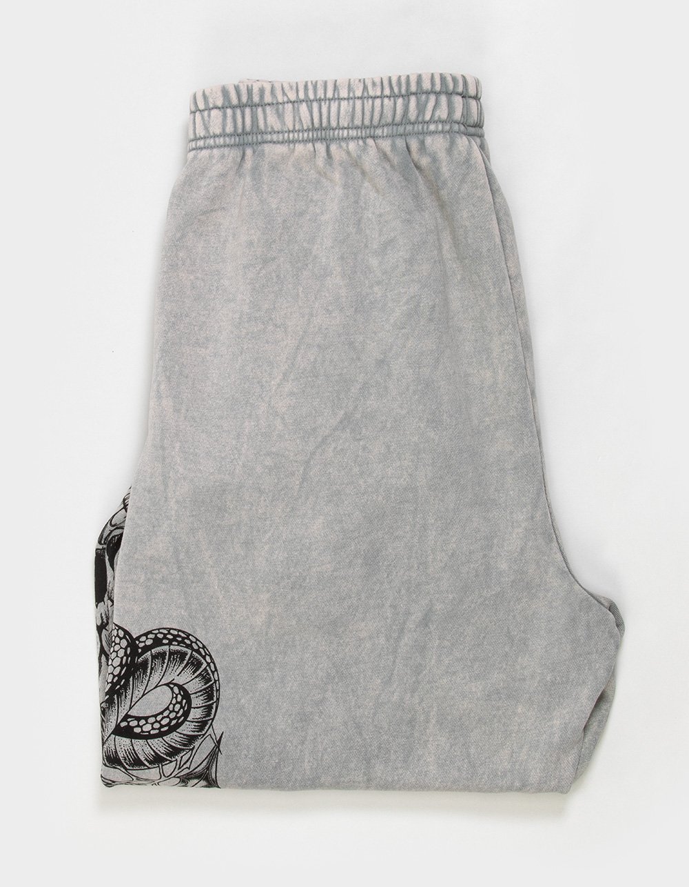 AFFLICTION Deadly Mens Wide Leg Sweatpants - GRAY