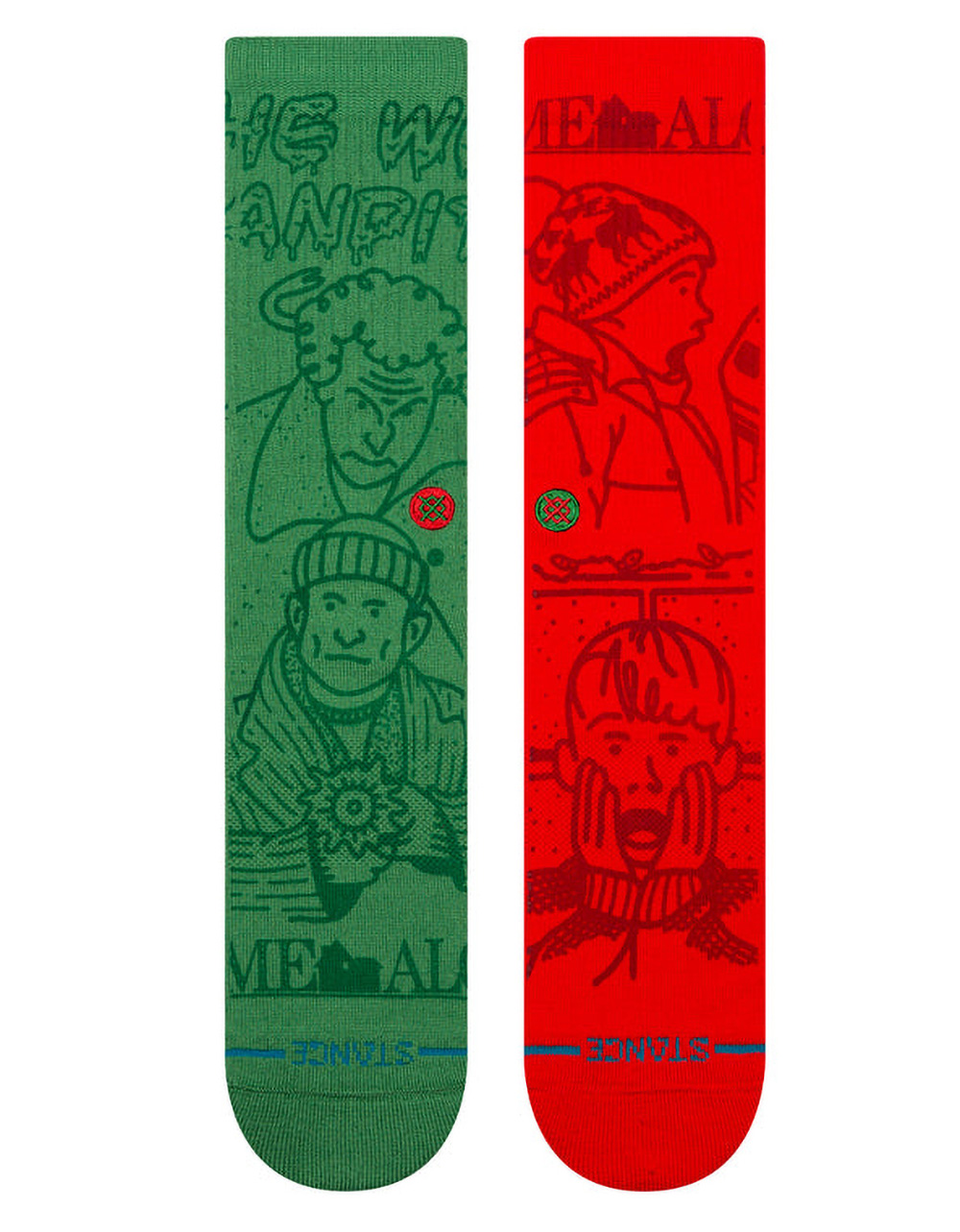 STANCE x Home Alone Crew Socks - MULTI