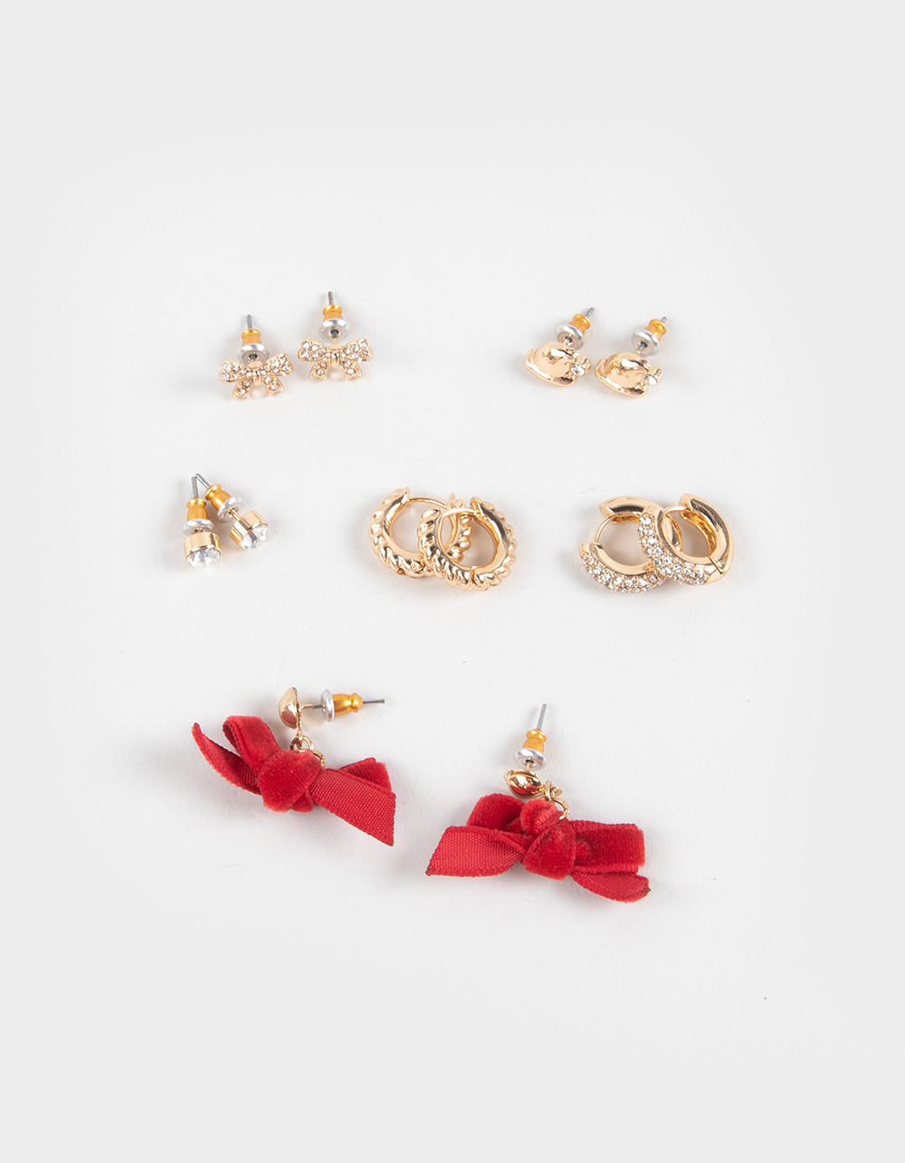 FULL TILT Six Days of Christmas Jewelry Advent Calendar - RED COMBO