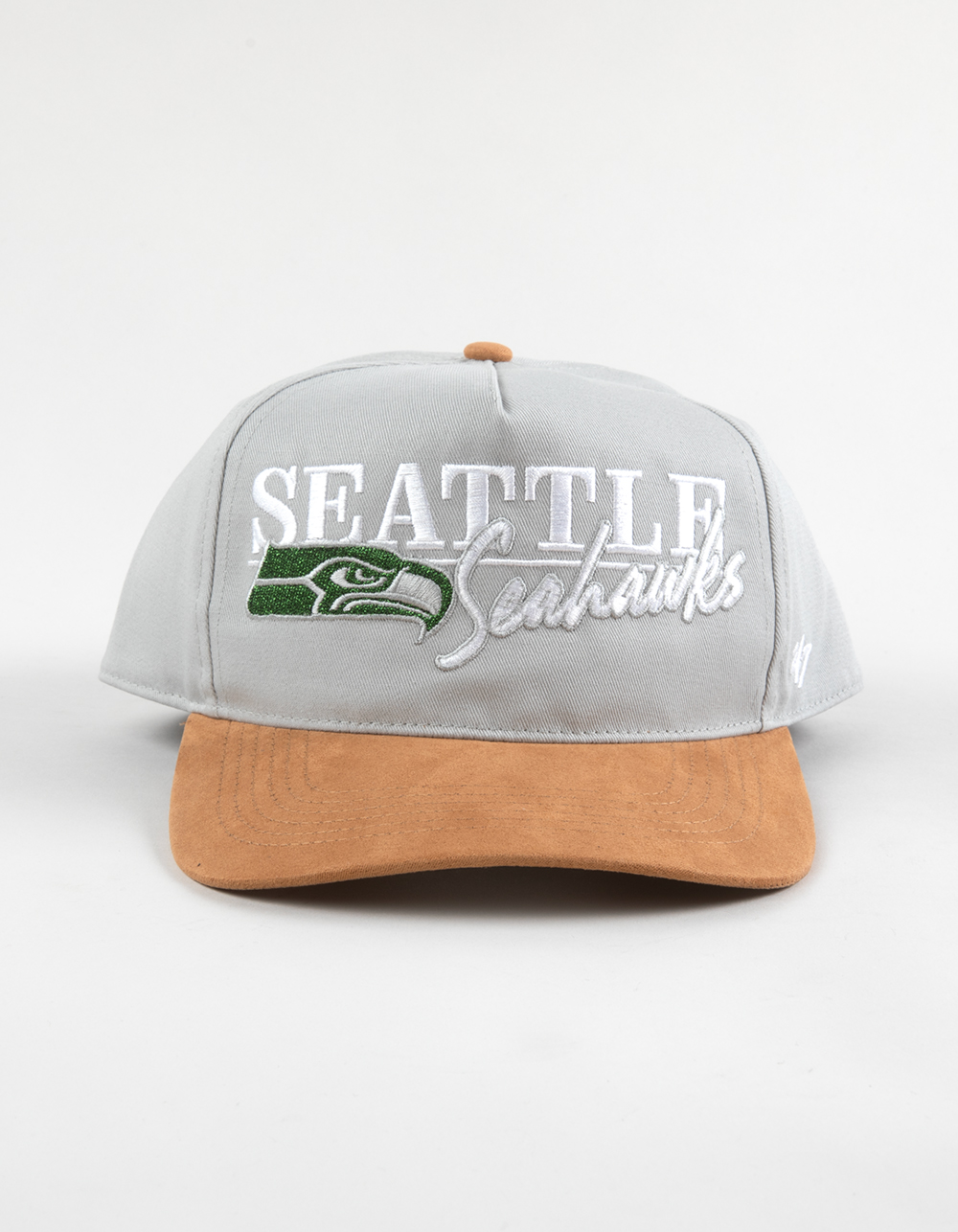 47 BRAND Seattle Seahawks Scribe Line '47 Hitch Snapback Hat - GRAY COMBO