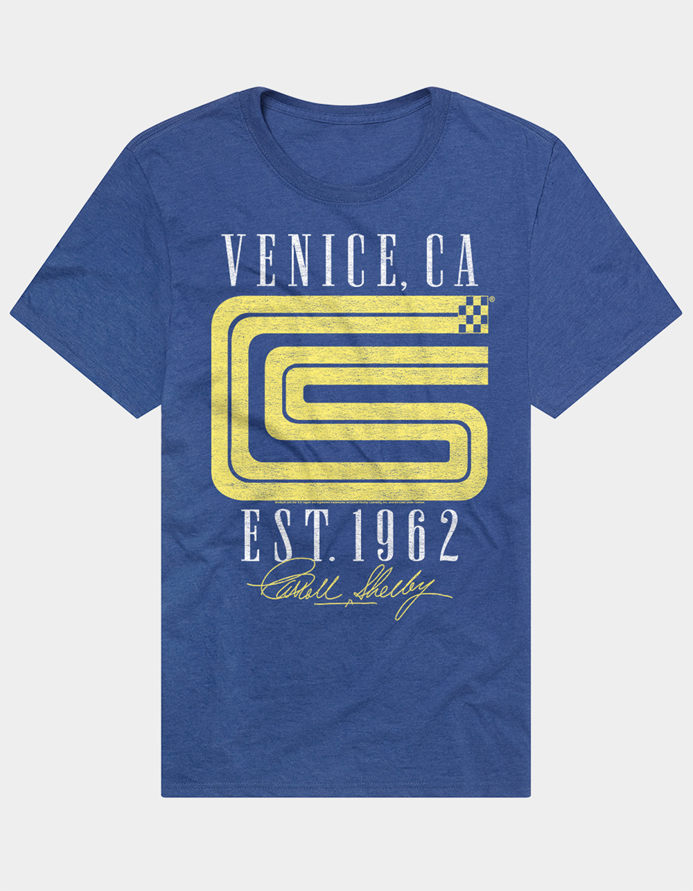 SHELBY COBRA Venice 1962 Mens Tee - ROYAL