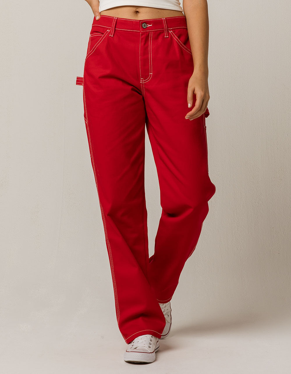 DICKIES Red Carpenter Pants - RED | Tillys