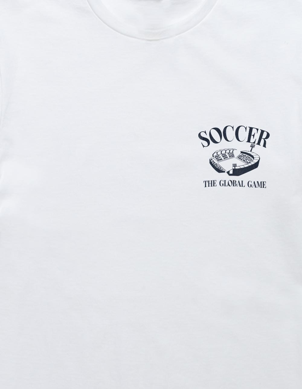 SOCCER World Is Watching Unisex Tee - WHITE