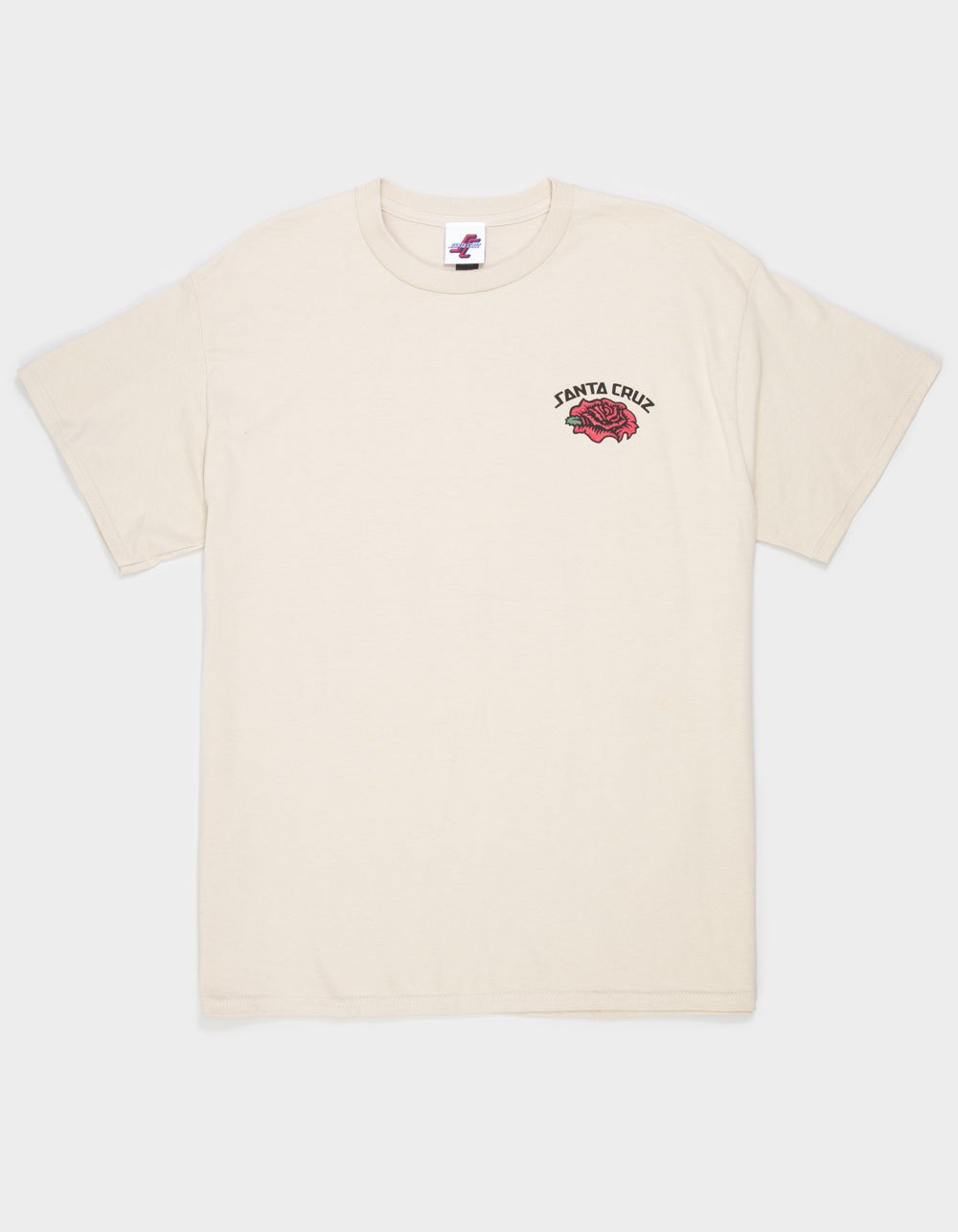 SANTA CRUZ Rose Solo Mens Tee - SAND