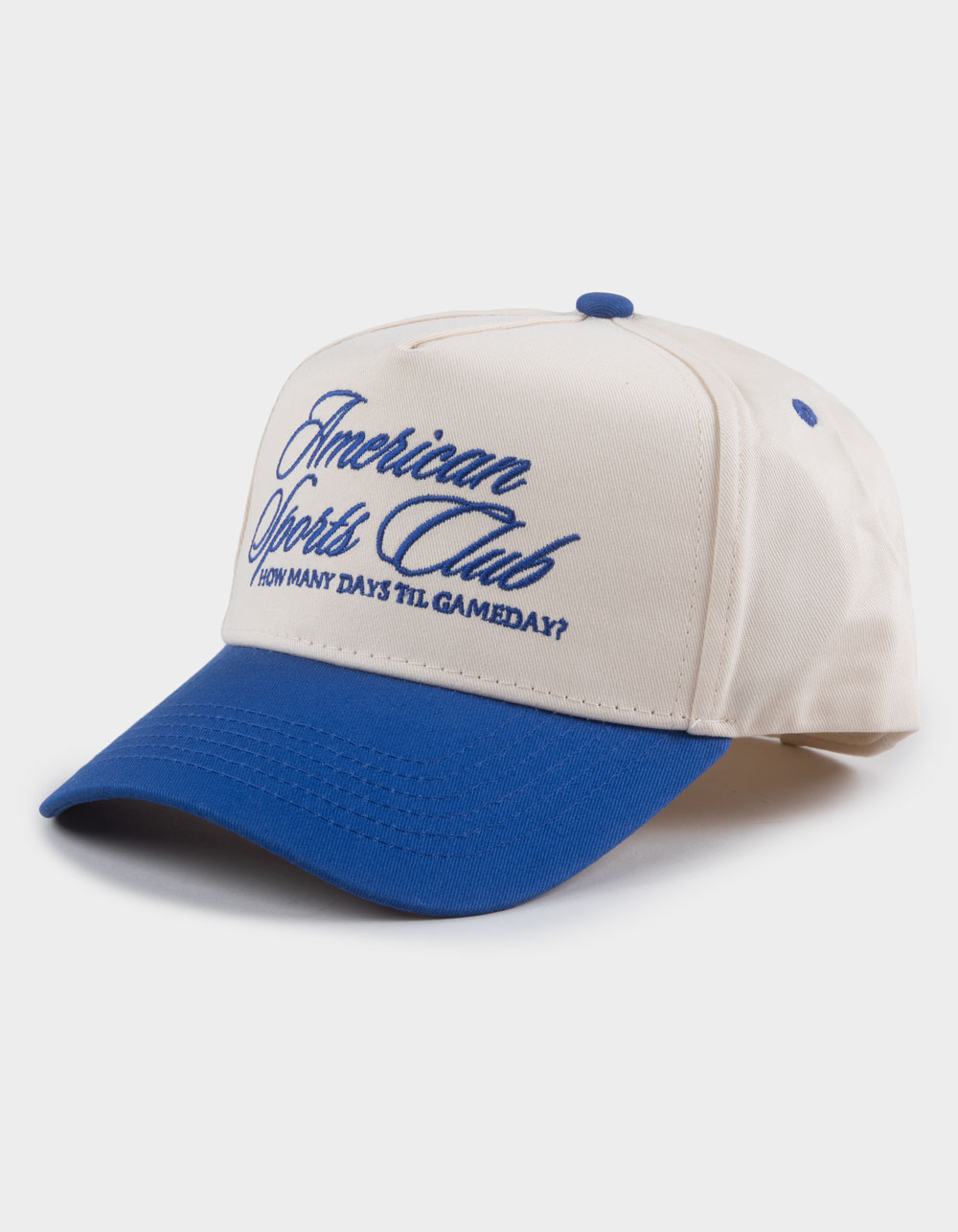KENZ KUSTOMZ American Sports Snapback Hat - BLUE