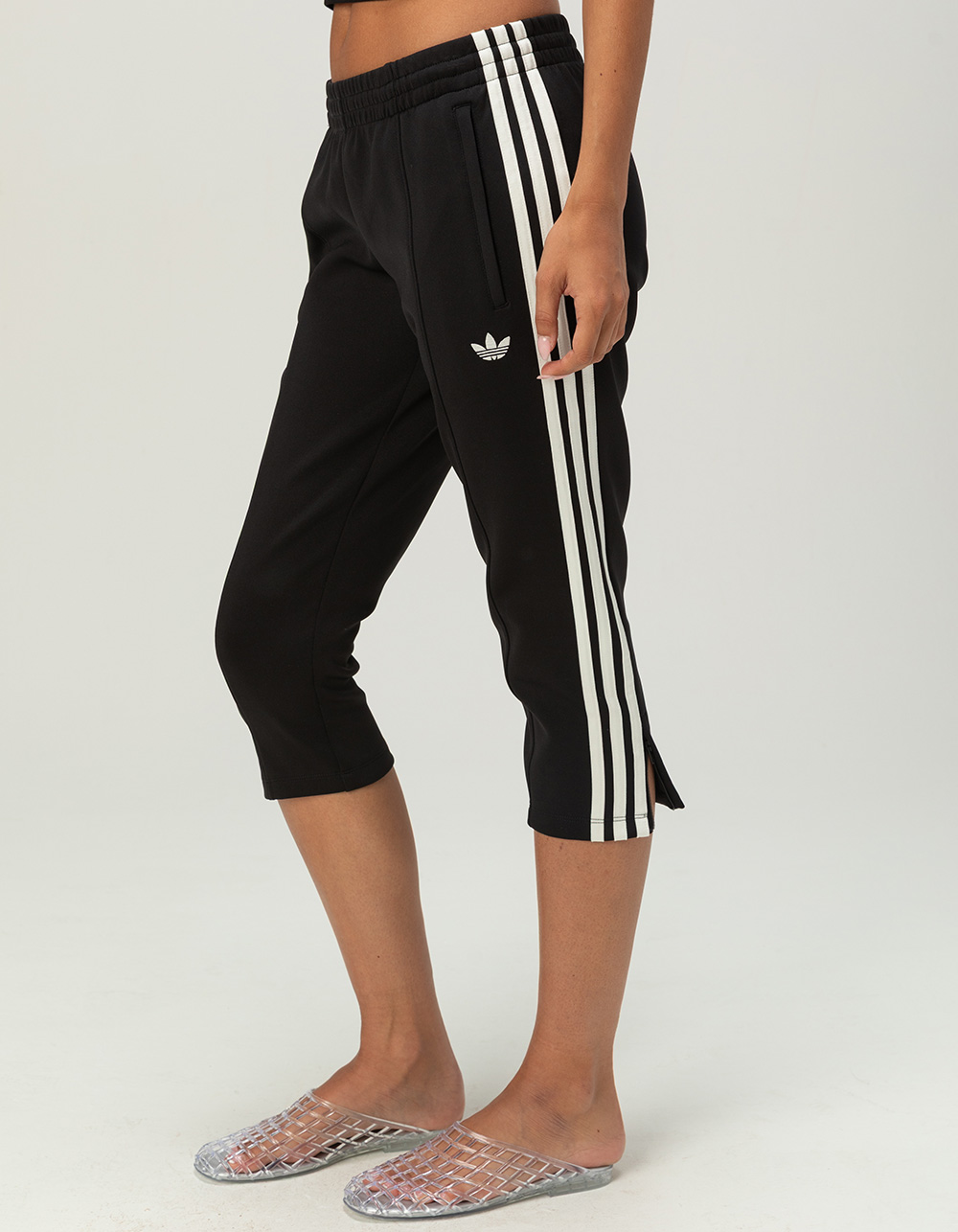 ADIDAS Originals 3/4 Superstar Track Pants - BLACK