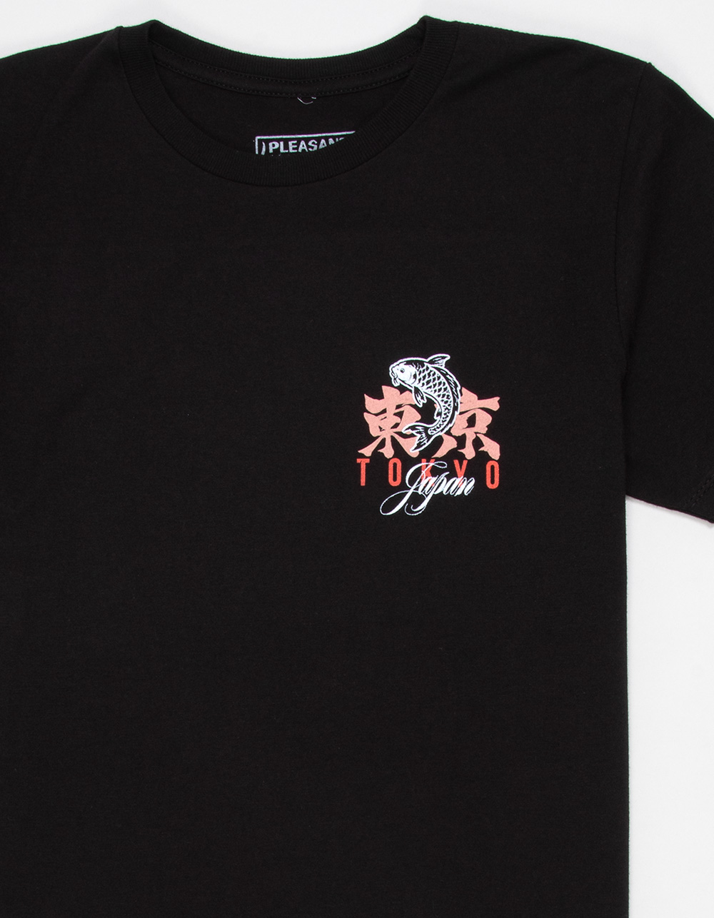 PLEASANT GETAWAY Tokyo Racing Boys Tee - BLACK