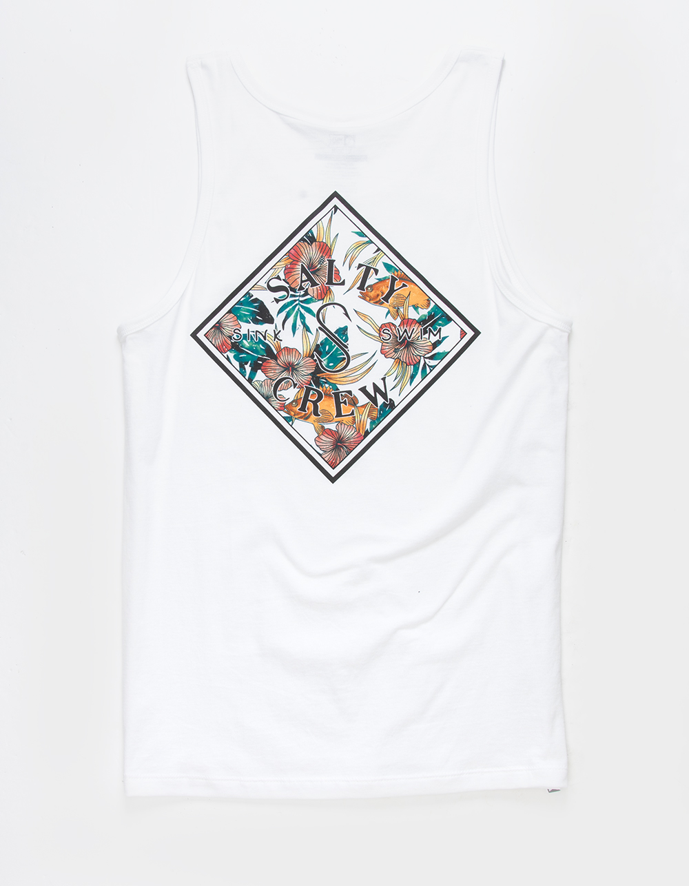 SALTY CREW Tippet Lineup Mens Tank Top WHITE Tillys