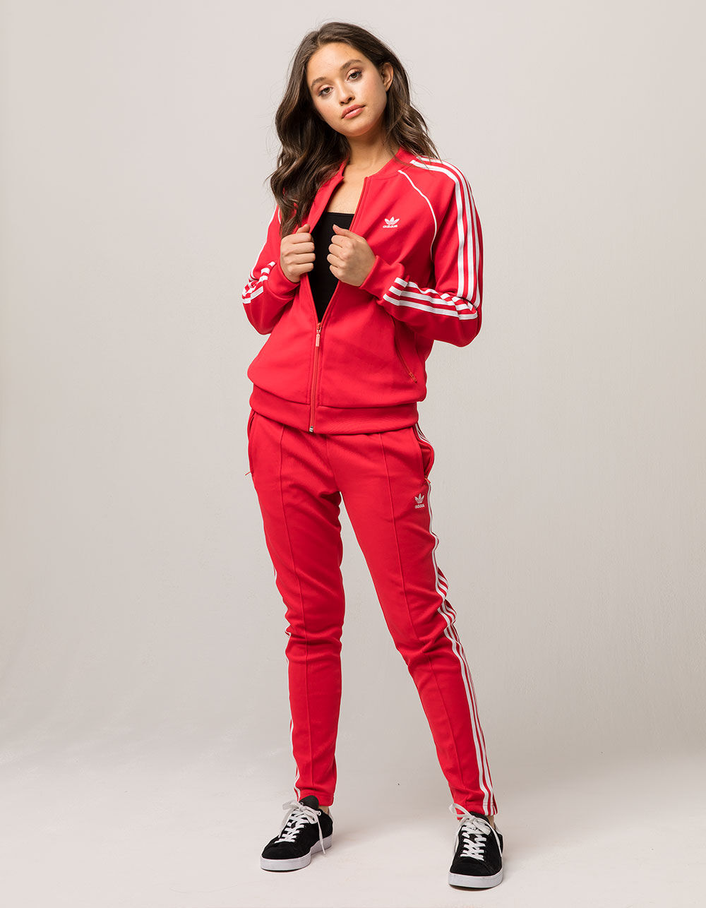 ADIDAS SST Womens Red Jacket - RED | Tillys