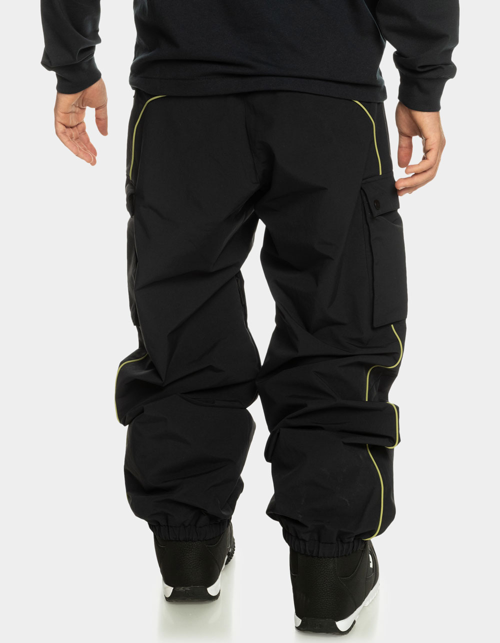 QUIKSILVER Snow Down Mens Shell Snow Pants BLACK Tillys